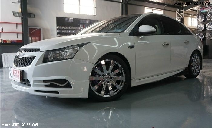 科鲁兹改装18寸电镀轮毂,感觉还不错