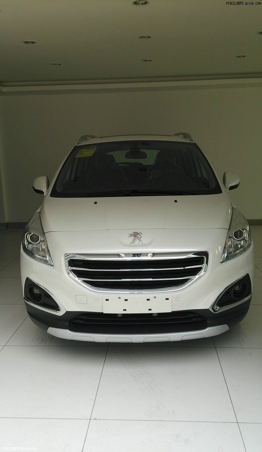 动力强/配置丰富 提白色标致3008 1.6t