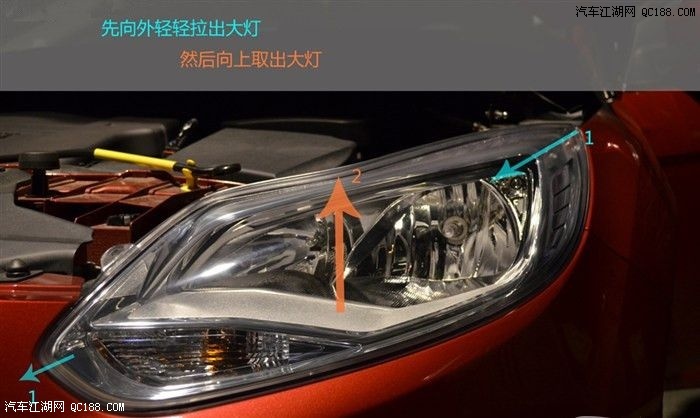 自己来枪毙蜡烛灯 福克斯上远光灯作业