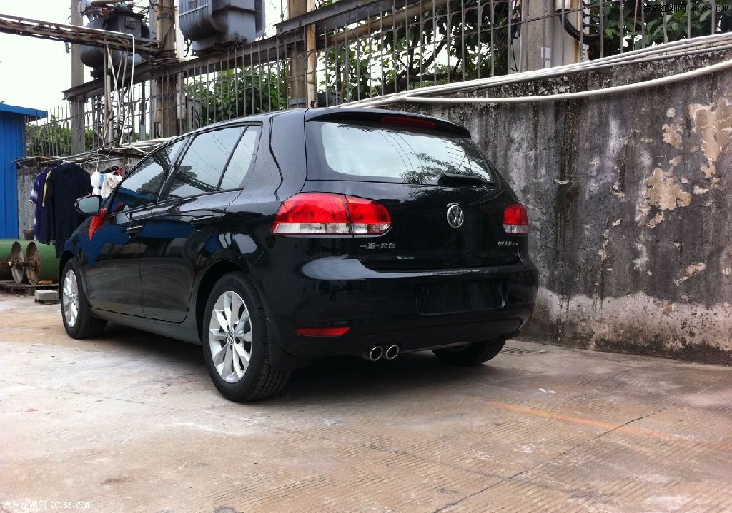 黑外黑内甚是炫酷 高尔夫6 1.4提车晒图
