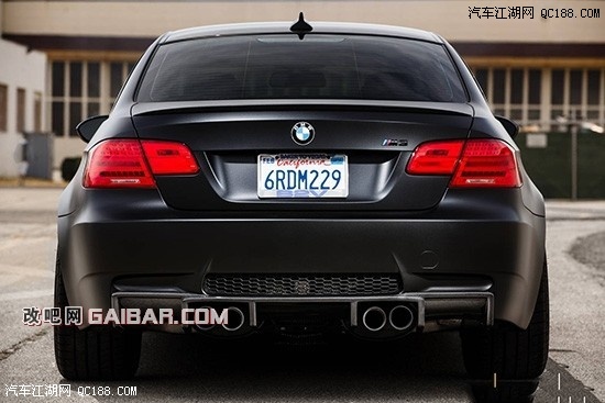 冰黑色涂装 宝马m3案例展示