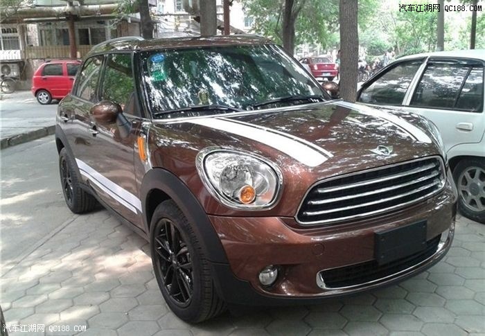 被mini的造型征服 入手热巧克力色mini cooper