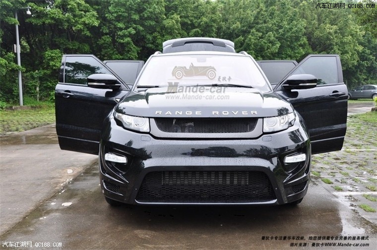 六出排气管 路虎揽胜极光改装案例鉴赏