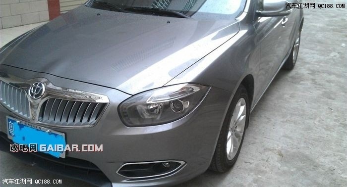 中控贴碳纤维膜 中华h530改装方法解读