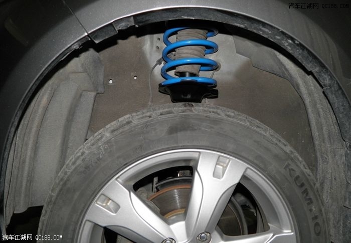 长城m2改装篇 分享换全车减震器和弹簧