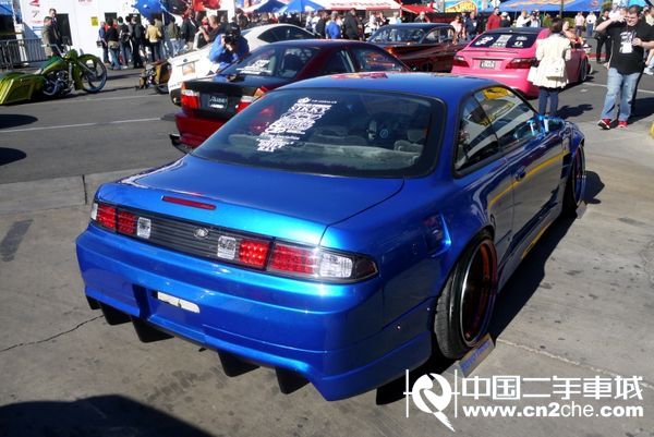 搭配ls系列v8引擎 silvia改装车亮相车展