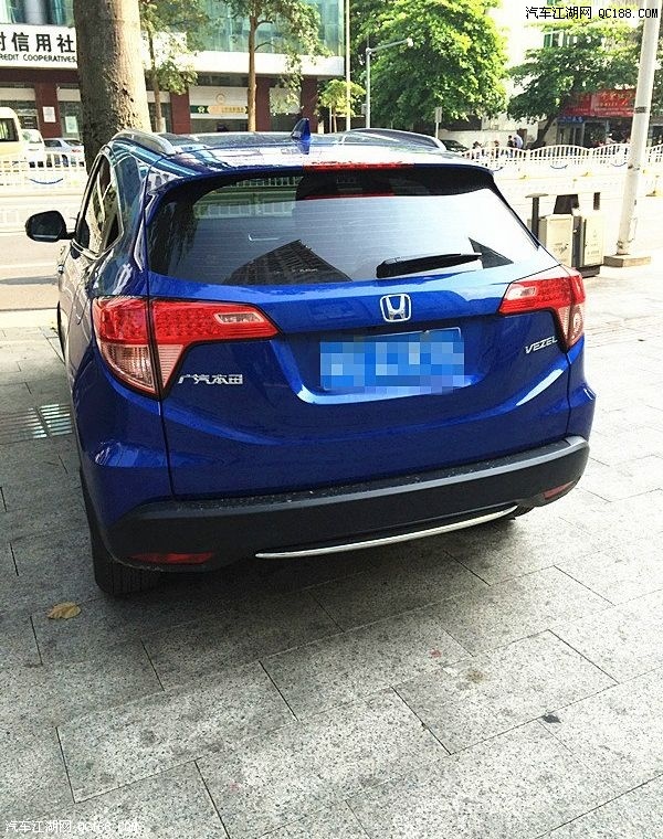 海洋蓝颜值很给力 车友缤智1.5l提车分享