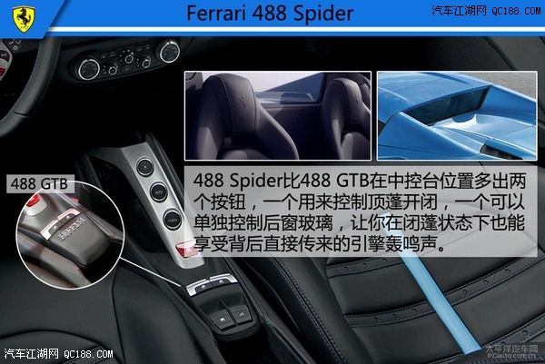 释放敞篷的乐趣 图解法拉利488 spider