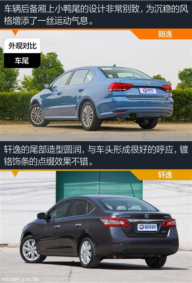 逸字辈的对决战 大众朗逸对比日产轩逸