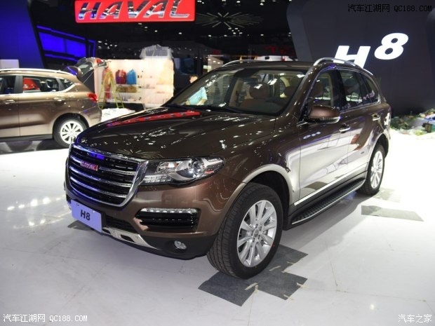 车型 哈弗 哈弗h8      在2015广州车展现场,长城汽车公布了哈弗h8