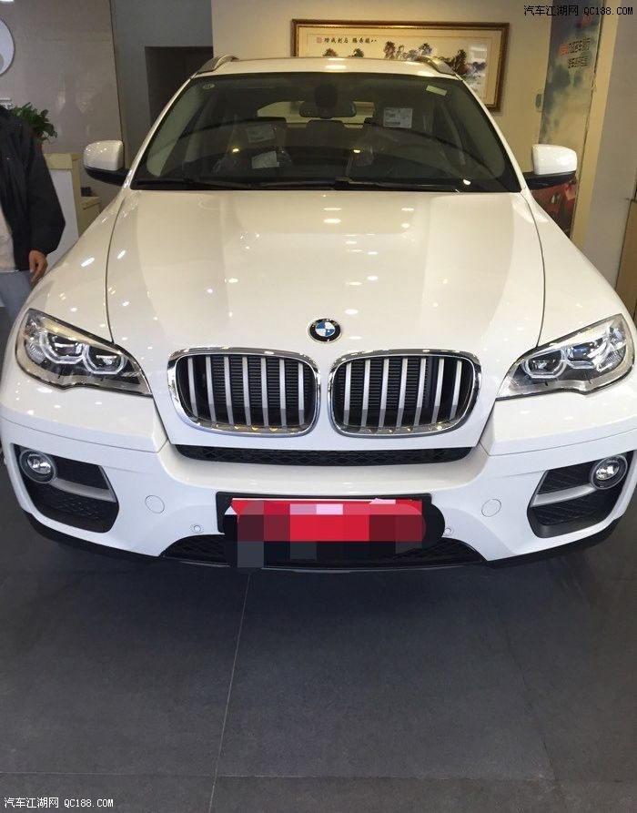 【图】白色x6提车图片._宝马x6论坛_汽车江湖网