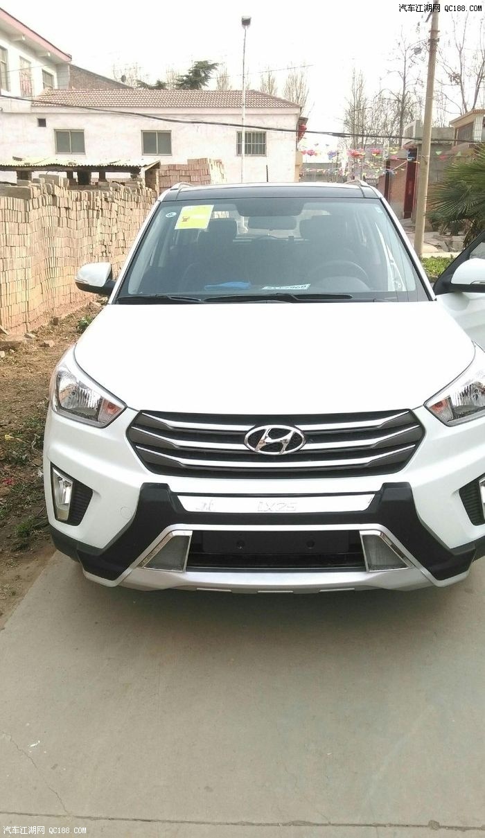 【图】白色ix25提车了,冒个泡_北京现代ix25论坛_汽车江湖