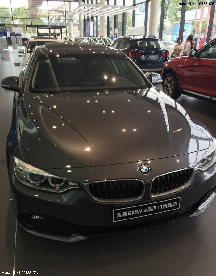 矿石灰颜色宝马435订车了.