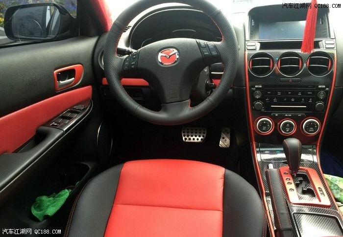 换个色彩更精神 马自达6内饰改色分享