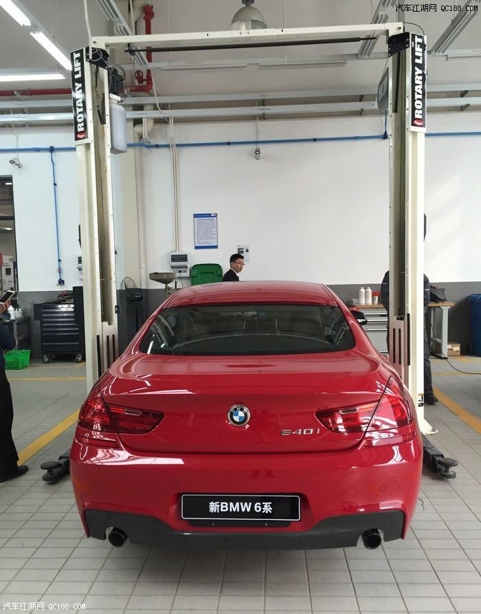 晒晒我的爱车红色宝马6系,上图啦!