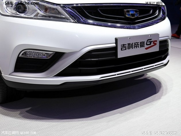 原创度很高 车展实拍吉利帝豪gs优雅版