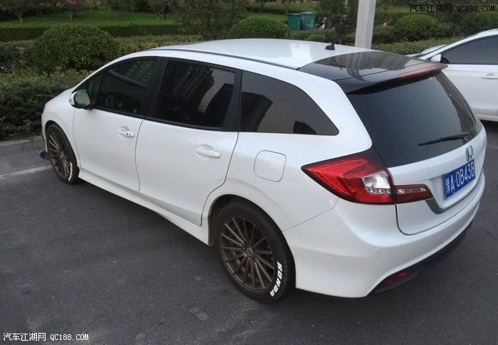 喜欢合适最重要 本田杰德1.8l改装轮毂