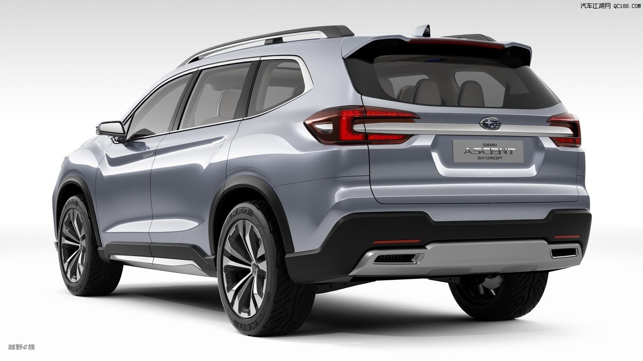 肌肉感十足 实拍解读斯巴鲁ascent概念车