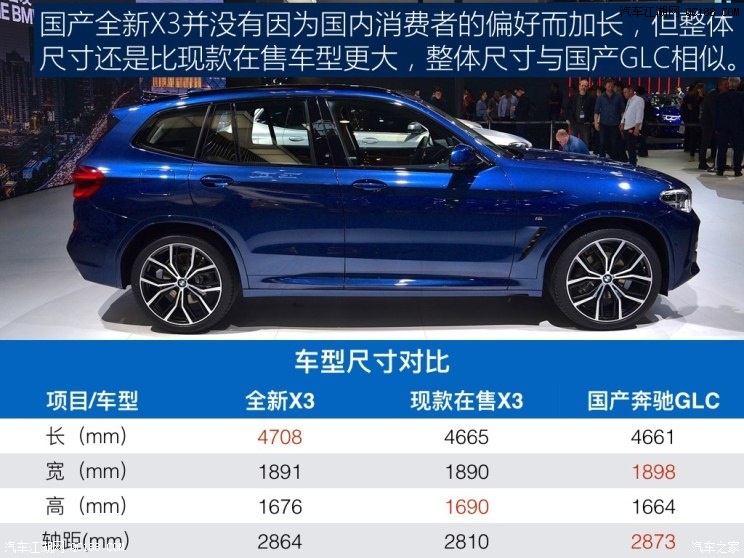 2018北京车展静态测评全新国产宝马x3