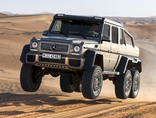 中东版2018款奔驰g500现车到店性能体验