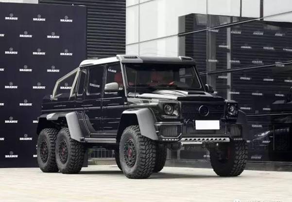 2018款奔馳g63amg 6x6巴博斯改裝版價格