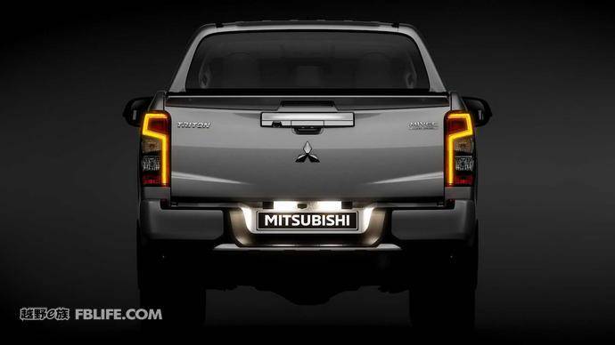 更加时尚和富有科技感三菱triton官图