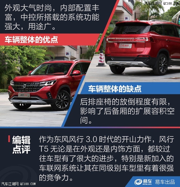 气势磅礴精致时尚实拍图解东风风行t5