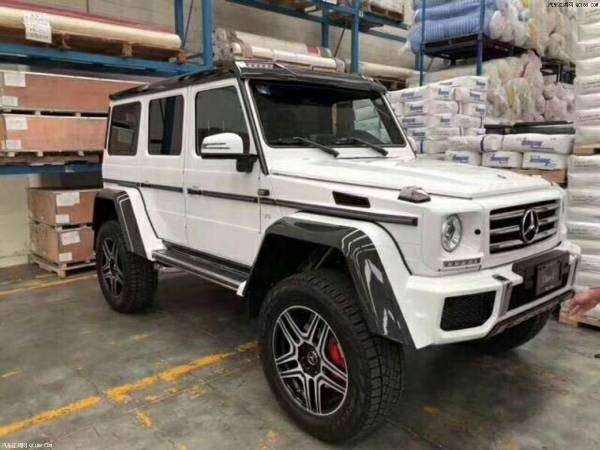 18款進口奔馳g500 4x4二次方越野車解讀