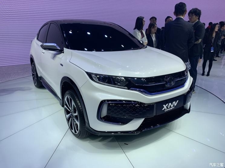东风本田思铭xnv纯电动概念车亮相车展