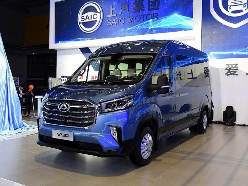 上汽大通在2019上海車展中為我們帶來了大通v90這款全新輕客車型,它的