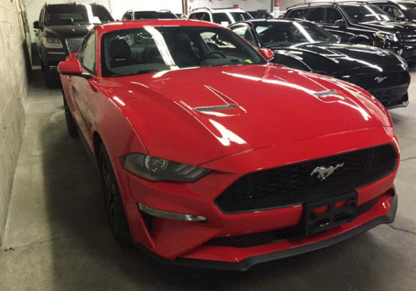 19款福特野马红外黑内双门四座小跑评测