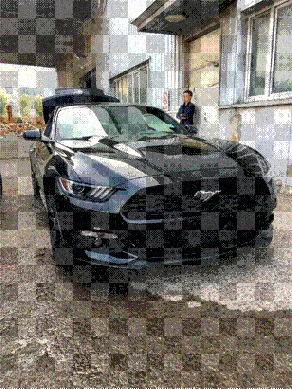 19款福特野马实拍 放荡不羁外形更吸睛_汽车江湖