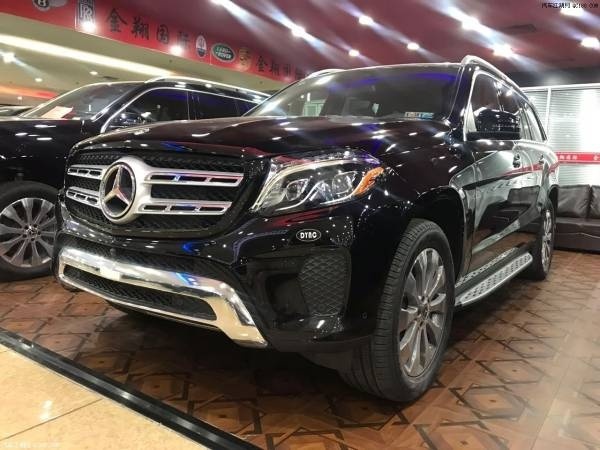 19款奔馳gls450黑外咖內加規版現車報價