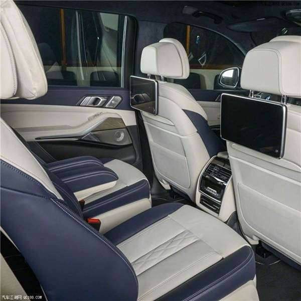 大七座空间suv 19款宝马x7白色现车报价