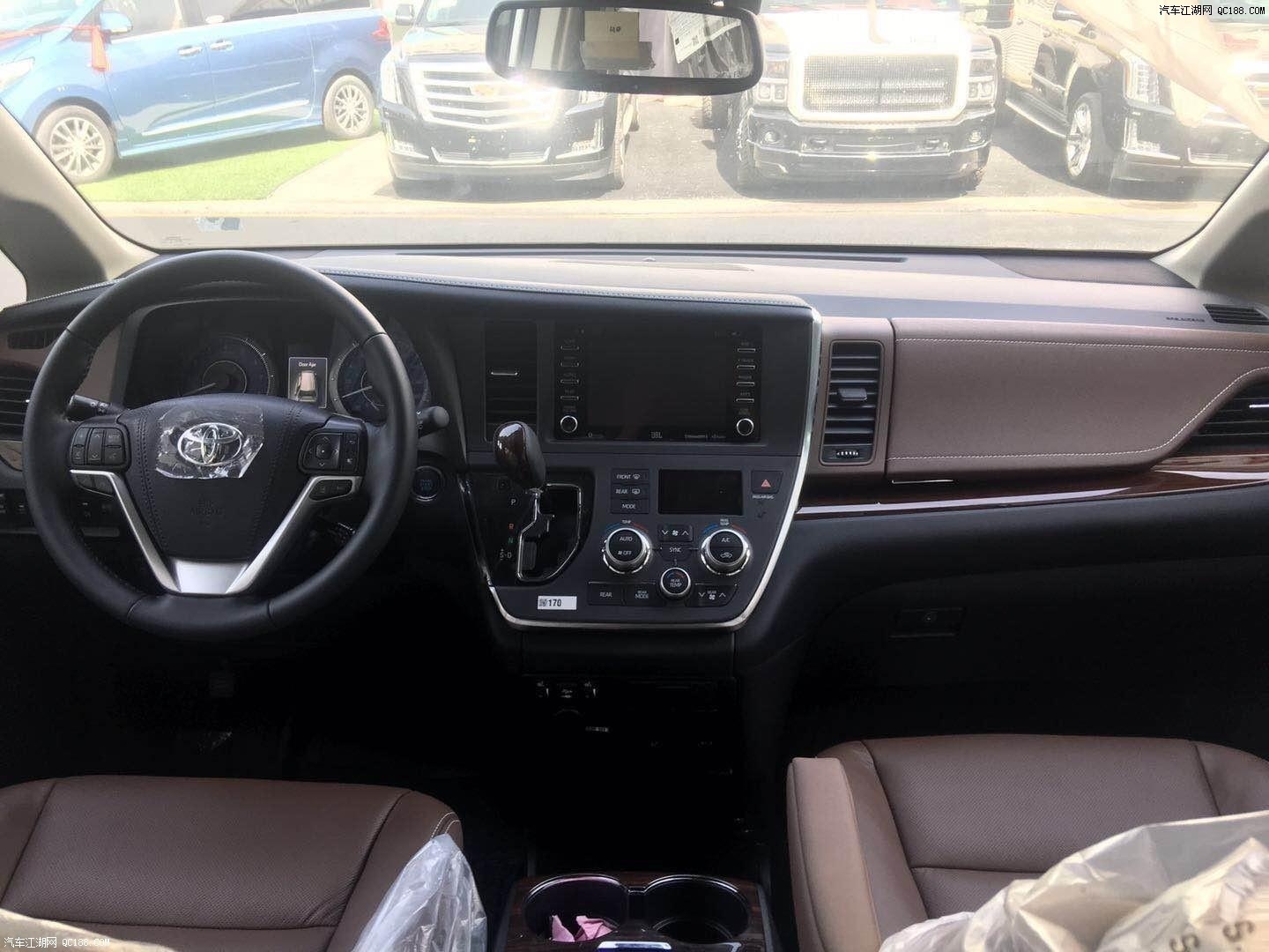 2020款丰田塞纳加拿大版四驱商务车评测