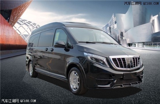 进口奔驰商务车v250高顶商务车到店试驾