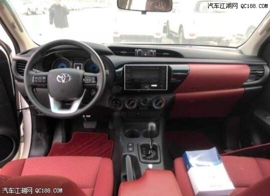 平行进口车中东版奔跑者2700 内饰实拍