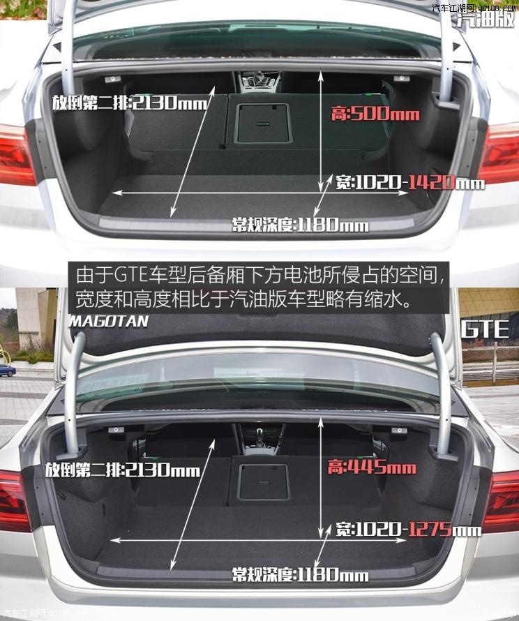 空间表现一直以来是迈腾的拿手好戏,前后排空间对于大多数的用户而言