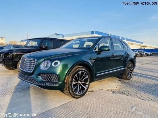 20款平行进口宾利添越欧规版报价及图片