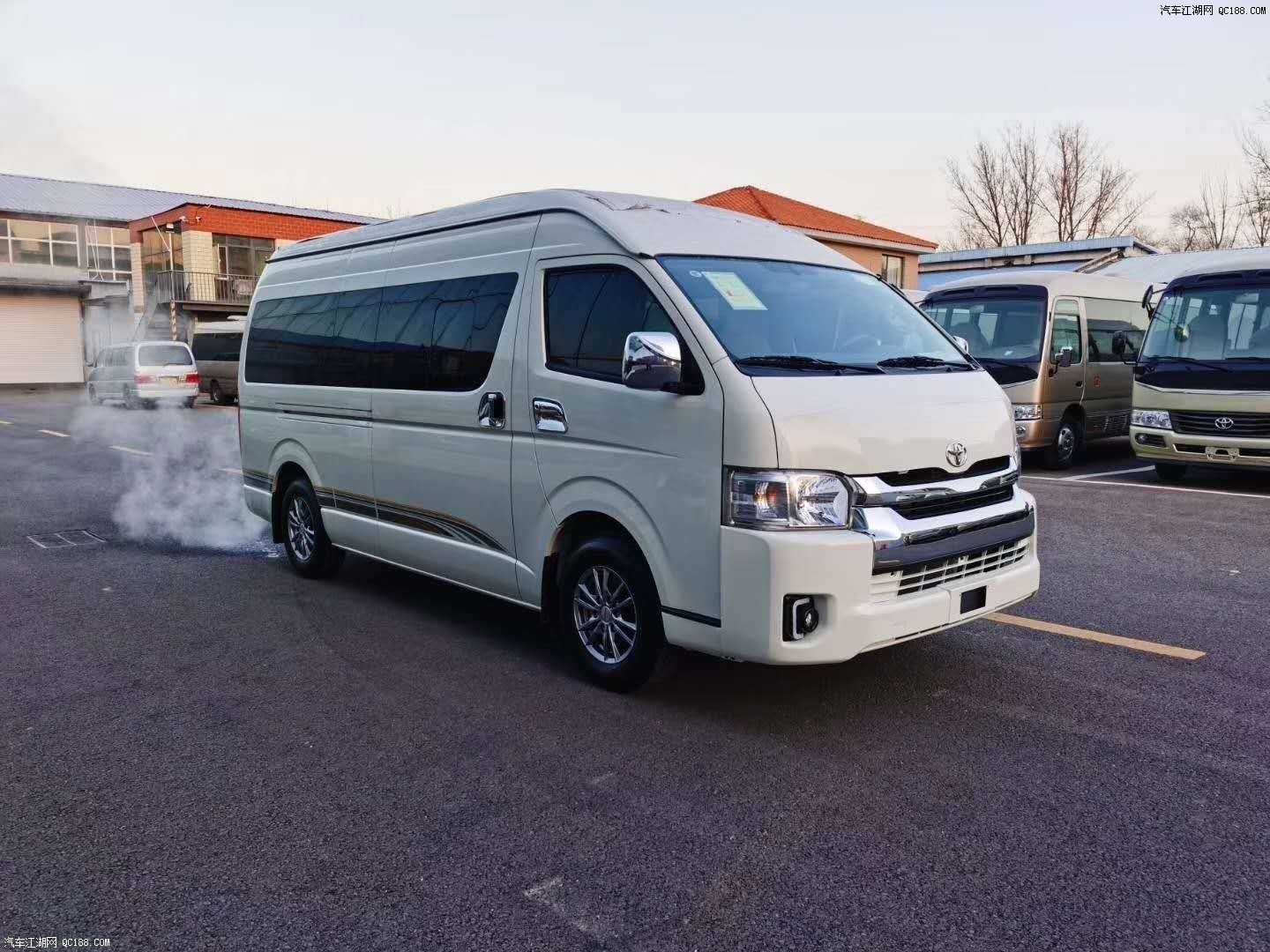 2020款丰田海狮高端商务车内饰外观实拍