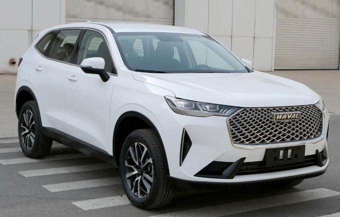 全新一代哈弗h6实车图片及部分信息曝光