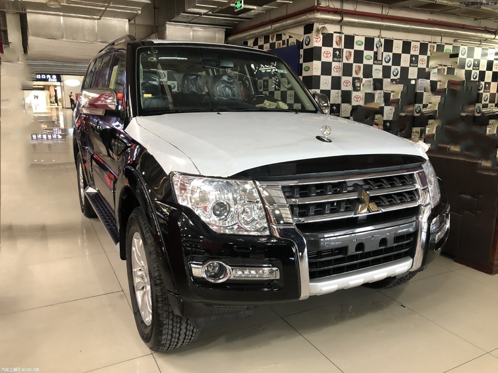 中东版2020新款帕杰罗v97实用性能体验