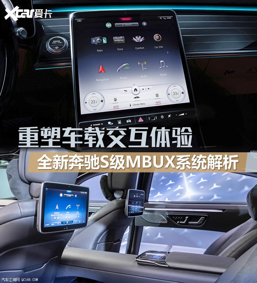 奔驰搭载揭秘第二代mbux人机交互系统