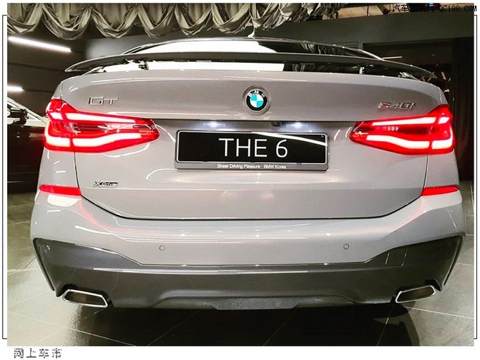 时尚的溜背式造型设计宝马全新6系gt