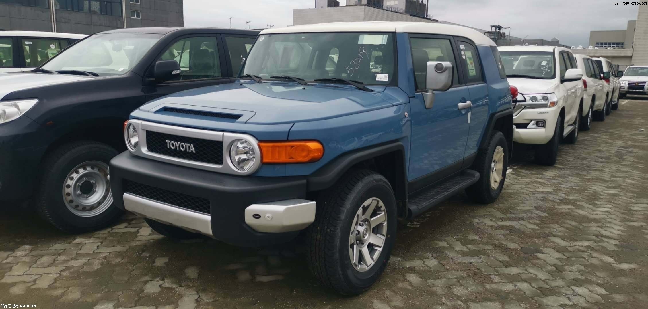 平行进口丰田中东版fj酷路泽到店评测