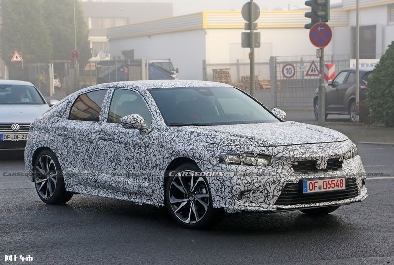 本田全新一代思域两厢版谍照 年内推出