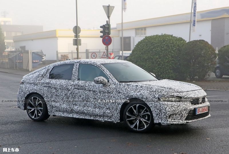 本田全新一代思域两厢版谍照 年内推出