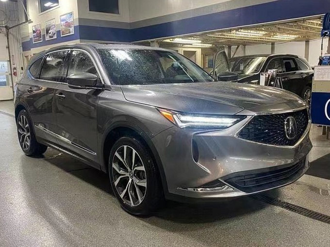 讴歌全新mdx车型实拍图 以进口形式引入