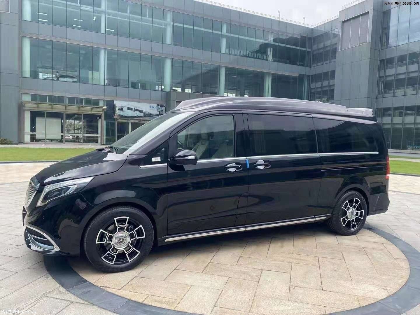 全新一代奔驰v260l商务改装车到店体验