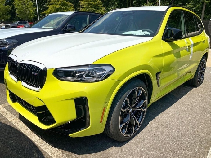 x3高性能运动版 宝马新款x3 m到店实拍